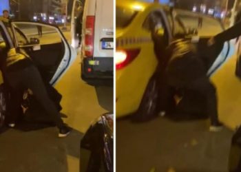 İstanbul'da taksici Fransız kadın turisti darp etti