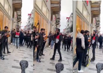 İstiklal Caddesi’nde Kürtçe müziğe polis engeli: ‘Her yer benim görev alanım, yapamazsın’