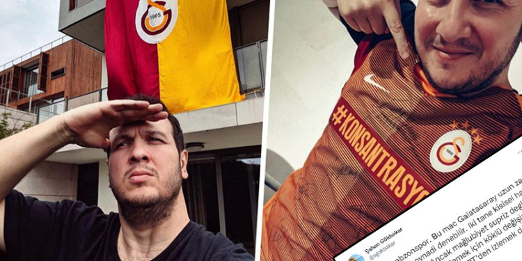 Şahan Gökbakar'dan Galatasaray paylaşımı: Gelecek sene TRT'den izlemek de keyifli olacak