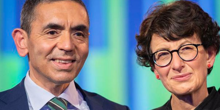 Şahin ve Türeci'nin resimlerinin Euro banknotlarına basılması önerildi