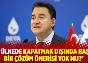 &lsquo;Bu &uuml;lkede kapatmak dışında başka bir &ccedil;&ouml;z&uuml;m &ouml;nerisi yok mu?&rsquo;