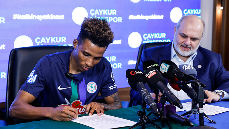 Çaykur Rizespor, Gedson Fernandes ile sözleşme imzaladı