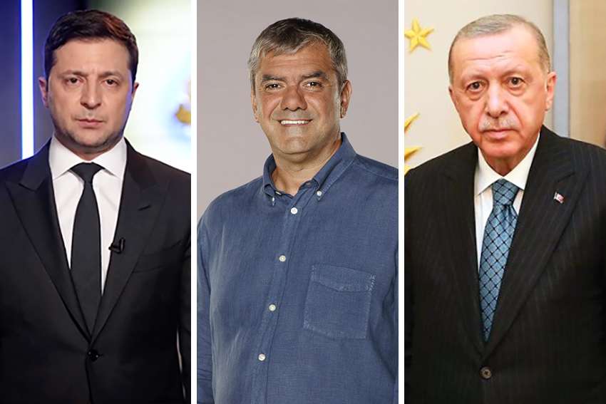 Özdil ‘komedyendi’ diye Zelenski’yi eleştirdi; Erdoğan’ın bıyığı ile alay ettiğini hatırlattı