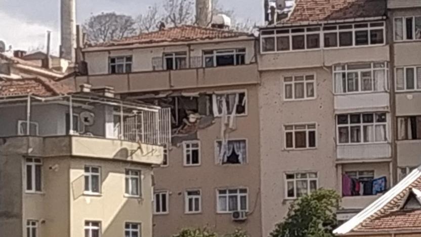 Üsküdar’da doğalgaz patlamasında 4 kişi yaralandı