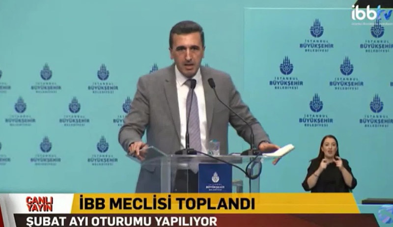 İBB Meclisi'nde 'Kanal İstanbul' gerginliği: Vatandaşın evine, arsasına çökmenize izin vermeyeceğiz