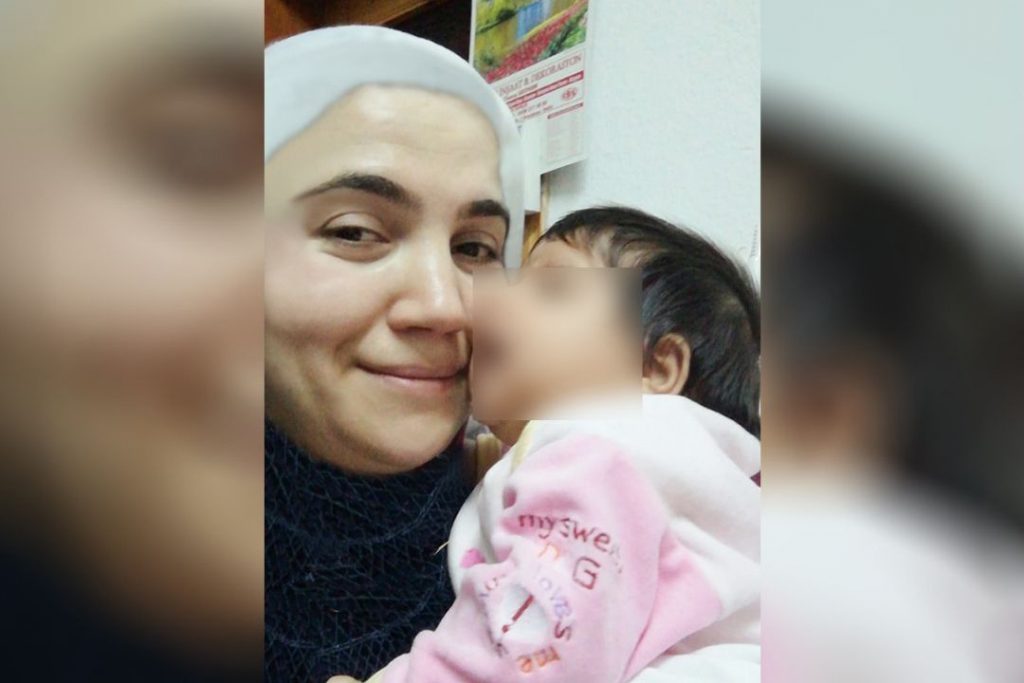 İki aylık Beril bebek annesiyle cezaevine konuldu