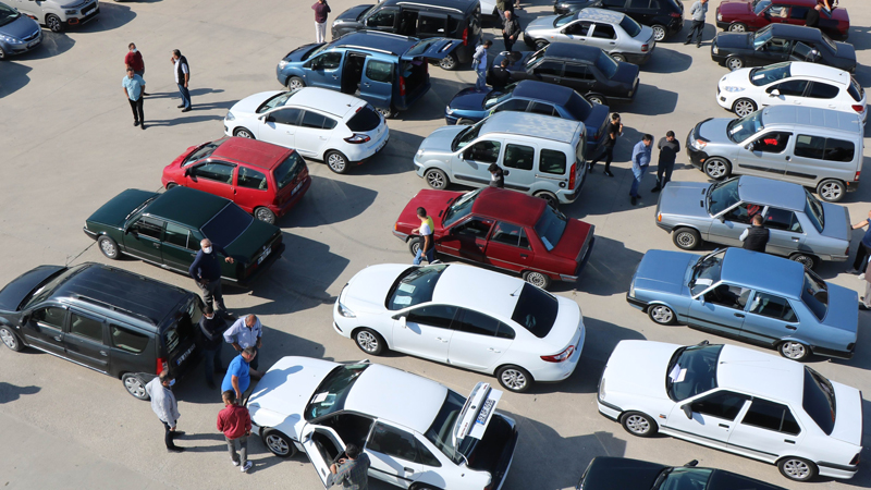 İkinci el otomobilde satışlar durma noktasında