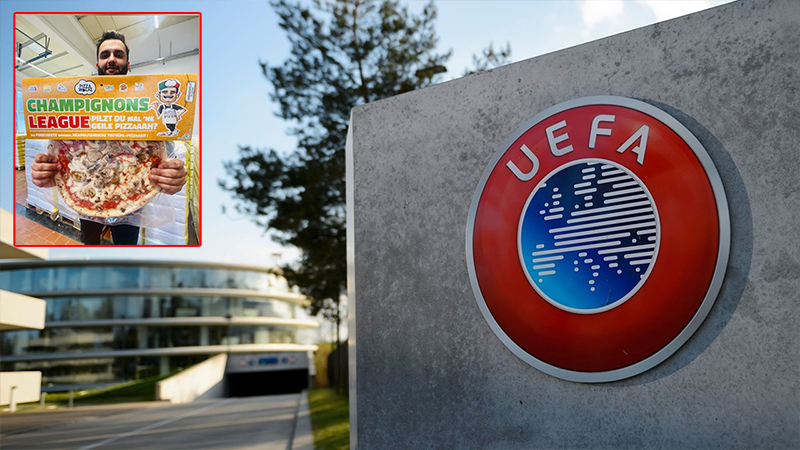 "Şampiyonlar Ligi pizzası" mahkemelik oldu; UEFA, telif hakkı davası açtı