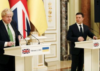 İngiliz Başbakan Johnson kriz noktası Ukrayna’yı ziyaret etti: ‘Sağlam bir müttefikiz’