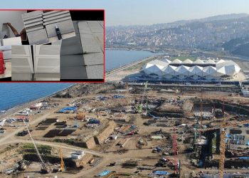 350 milyon lira maliyetle 2016 yılında açılan Şenol Güneş Stadyumu'nun bulunduğu dolgu alan çöküyor, şehir hastanesi de risk altında