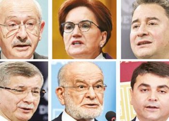 6 muhalefet partisi bugün toplanıyor