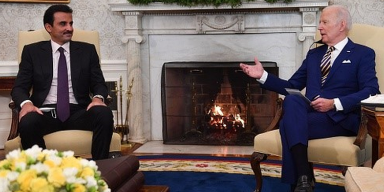 ABD Başkanı Biden, Rusya'ya yeni yaptırımlar gelmesi halinde Katar'dan Avrupa'ya doğalgaz desteği istedi