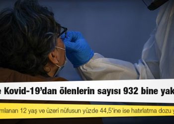 ABD'de Kovid-19'dan ölenlerin sayısı 932 bine yaklaştı