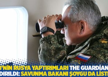 AB'nin Rusya yaptırımları The Guardian'a sızdırıldı: Savunma Bakanı Şoygu da listede