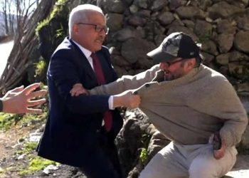 AKP'li belediye başkanı heyelanı basına haber veren vatandaşı darbetti