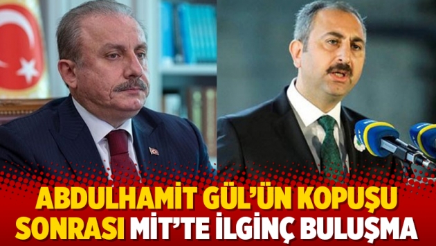 Abdulhamit Gül’ün kopuşu sonrası MİT’te ilginç buluşma