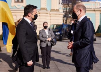 Almanya Başbakanı Scholz 'kriz' nedeniyle Kiev’de