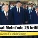 Altı muhalefet partisinin açıkladığı 'Mutabakat Metni'nde 25 kritik madde