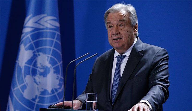 BM Genel Sekreteri Guterres: Asla pes etmemeliyiz, barışa bir şans daha vermeliyiz