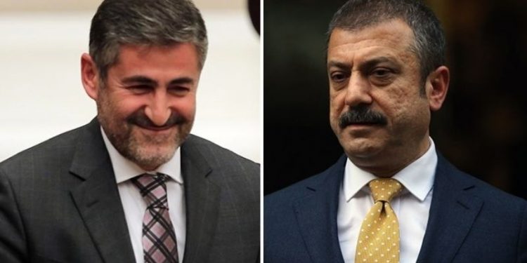 Bakan Nebati ve Şahap Kavcıoğlu'nun küs oldukları iddia edildi