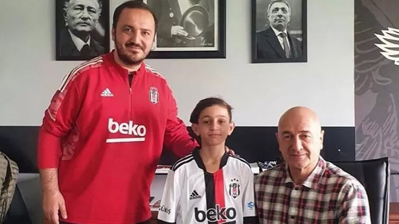 Beşiktaş, 13 yaşındaki Miraç Örçen'i transfer etti