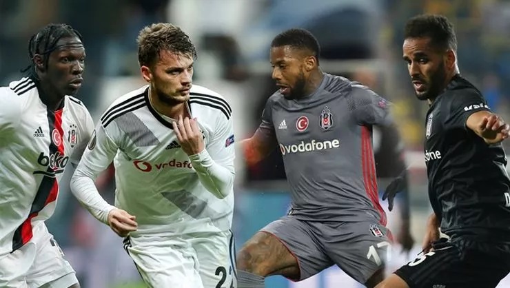 Beşiktaş'ta kadro dışı kalan 4 oyuncunun yarım sezonluk maliyeti 3.2 milyon Euro oldu