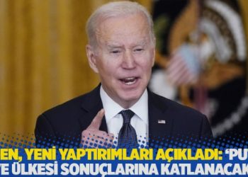 Biden, yeni yaptırımları a&ccedil;ıkladı: 'Putin ve &uuml;lkesi sonu&ccedil;larına katlanacak'