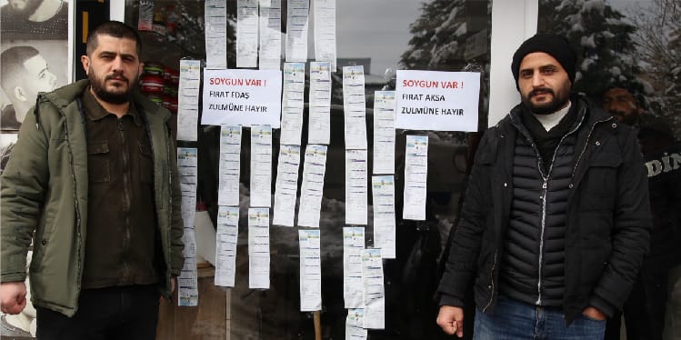 Bingöl’de esnaf, yüksek faturaları protesto ediyor: ‘Soygun Var’