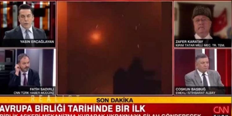 CNN Türk'ün 'sıcak görüntü' diyerek paylaştığı Ukrayna videosu savaş animasyonu çıktı