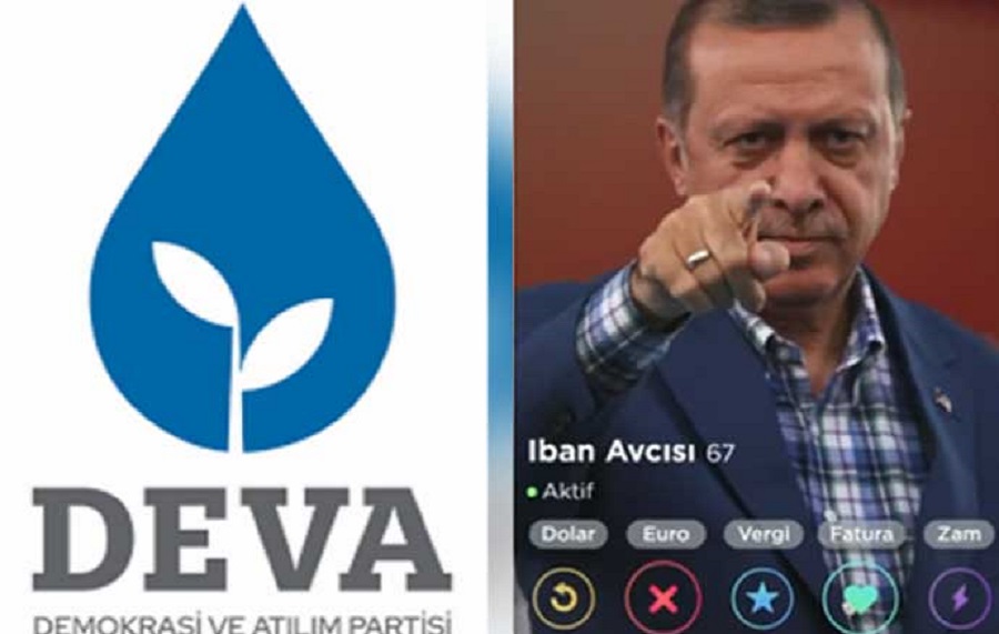 DEVA Partisi’nden Erdoğan göndermeli IBAN avcısı videosu