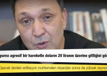 Ekonomist Selçuk Geçer: Bir gece yarısı agresif bir hareketle doların 20 liranın üzerine gittiğini göreceğiz
