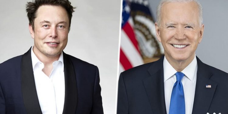 Elon Musk’tan Biden’a: ‘İnsan kılığına girmiş ıslak çorap kuklası’