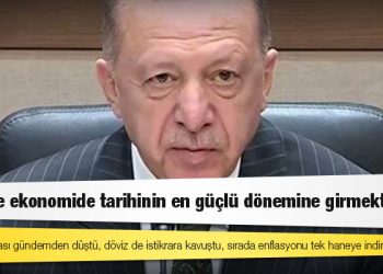 Erdoğan: Faiz tartışması gündemden düştü, döviz de istikrara kavuştu, sırada enflasyonu tek haneye indirmek var
