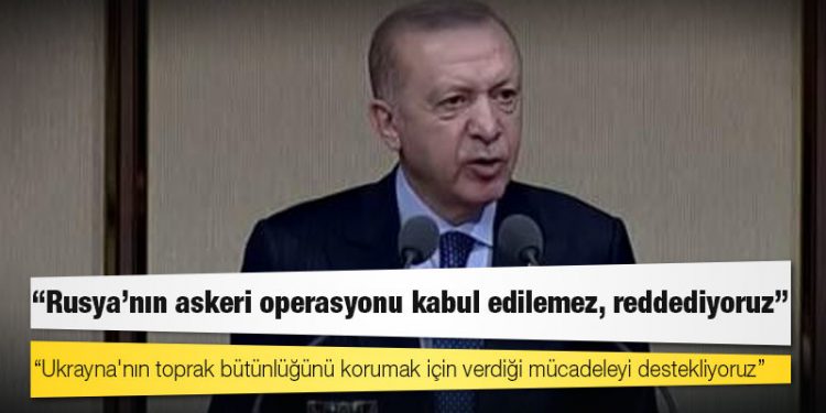 Erdoğan: Ukrayna'nın toprak bütünlüğünü korumak için verdiği mücadeleyi destekliyoruz