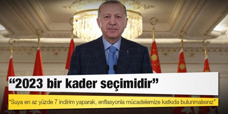 Erdoğan'dan AKP'li belediyelere talimat: Suya en az yüzde 7 indirim yaparak, enflasyonla mücadelemize katkıda bulunmalısınız