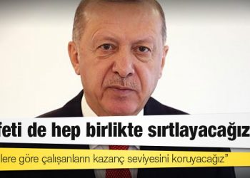 Erdoğan'dan enflasyon açıklaması: Külfeti de hep birlikte sırtlayacağız