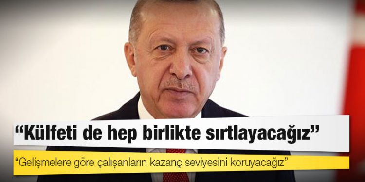 Erdoğan'dan enflasyon açıklaması: Külfeti de hep birlikte sırtlayacağız