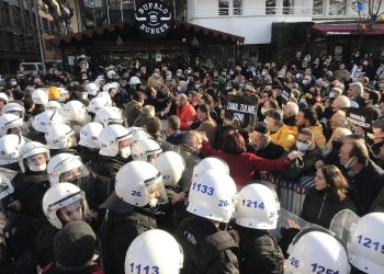 Eskişehir’de zam protestosuna polis müdahalesi