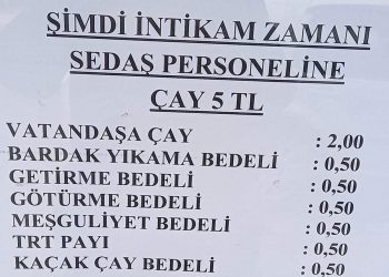 Faturaya isyan eden esnaf, elektrik firması çalışanlarına çayı 5 TL yaptı: Şimdi intikam zamanı