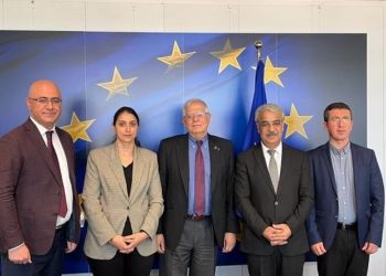 HDP heyeti, AB Dış İlişkiler Temsilcisi Borrell ile görüştü