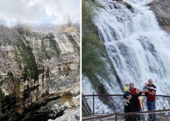 Hidroelektrik santrali kurulmuştu: Tortum Şelalesi&rsquo;nin suyu kesildi