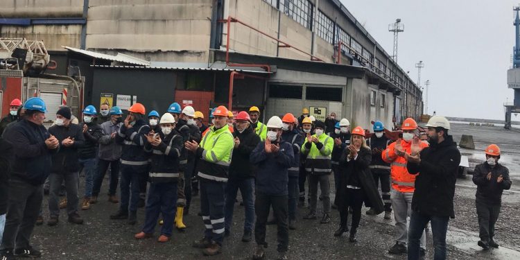 Hopa Liman işçilerinin talepleri kabul edildi