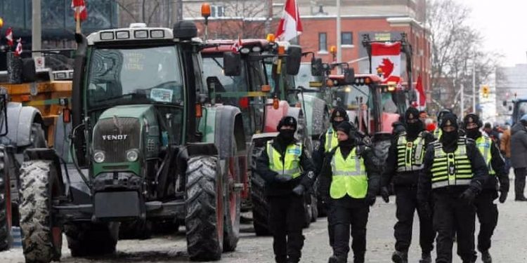 Kanada’nın başkentinde olağanüstü hal ilan edildi: 'Yaşananlar ülke çapında ayaklanma'