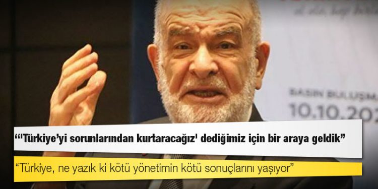 Karamollaoğlu: 'Türkiye’yi sorunlarından kurtaracağız' dediğimiz için bir araya geldik