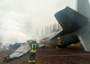 Kiev&rsquo;de d&uuml;şen Ukrayna savaş u&ccedil;ağının fotoğrafı yayınlandı