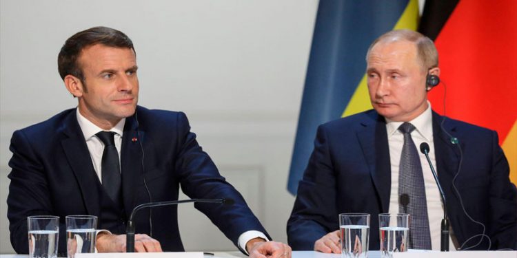 Kremlin Financial Times'ı yalanladı: Putin ve Macron 'Ukrayna anlaşması' imzalamadı
