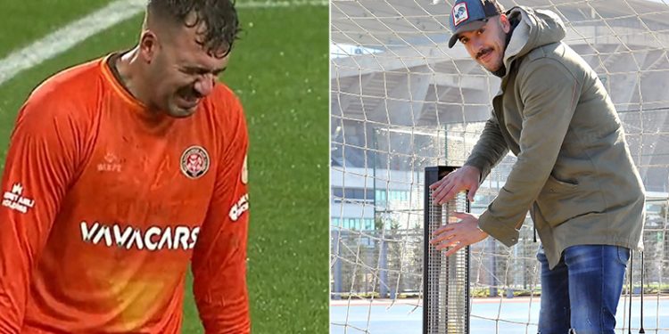 Kupa maçında soğuktan titreyen Karagümrük kalecisi Viviano: Olimpiyat Stadı, İzlanda’dan daha soğuk