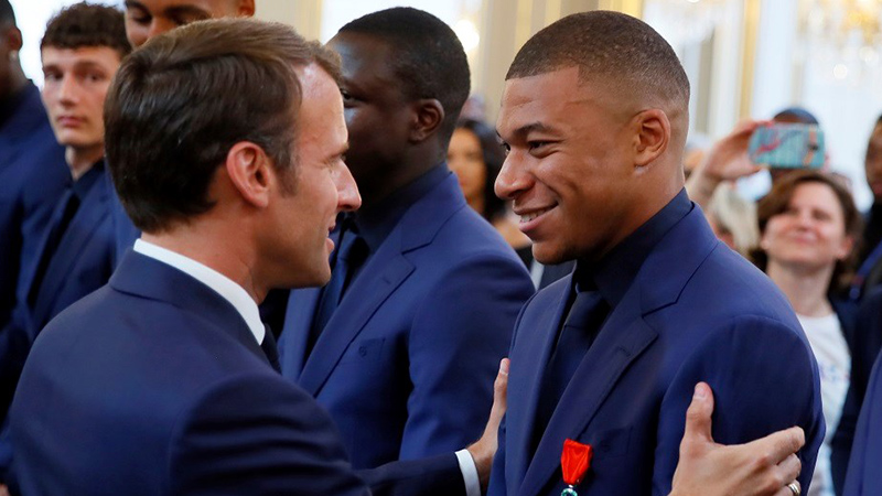 Kylian Mbappe için Fransa Cumhurbaşkanı Macron devreye girdi