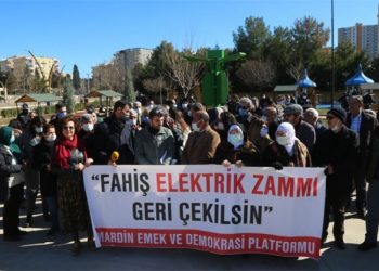 Mardin ve Diyarbakır'da elektrik zammı protestosu: Soyuluyoruz, soygun var