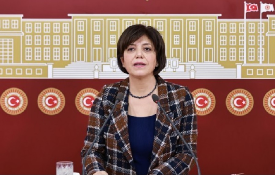 Meral Danış, İstiklal’de polisin yasakladığı Kürtçe şarkıyı Meclis’te okudu